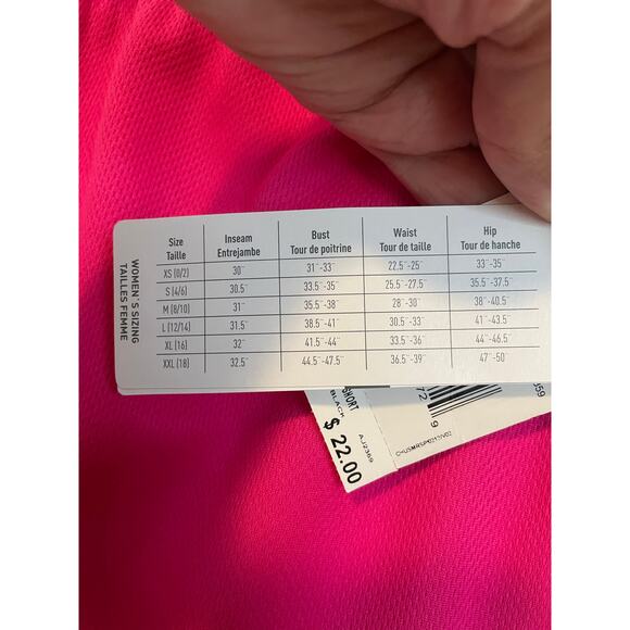 NWT Adidas Pink Climate Performance Shorts Elastic Waist Drawstring Large - Picture 5 of 7